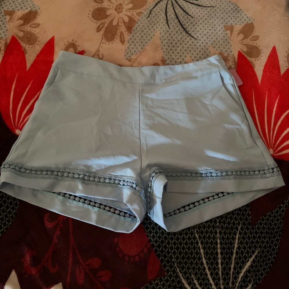 Light blue shorts
